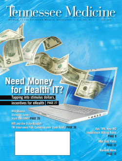 May 2009 - Tennessee Medical Association