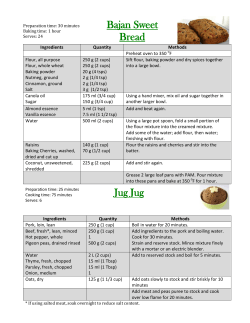 Jug Jug Bajan Sweet Bread