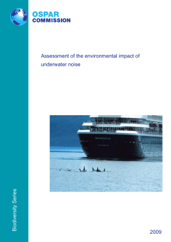 Environmental impact of underwater noise