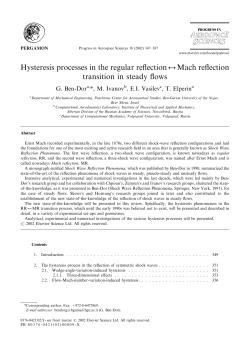 Hysteresis processes in the regular reflection2Mach reflection