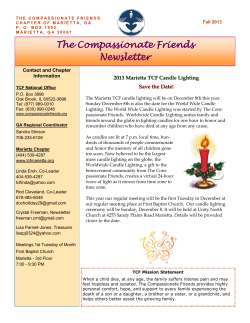 The Compassionate Friends Newsletter