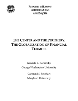 The Center and the Periphery: the Globalization of Financial