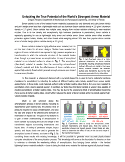 Unlocking the True Potential of the World`s Strongest Armor Material
