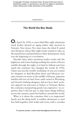 The Box: How the Shipping Container Made the World Smaller and