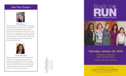 Meet Our Trainers - Chatham University