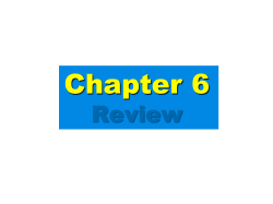 Chapter 6 Review (Geo)
