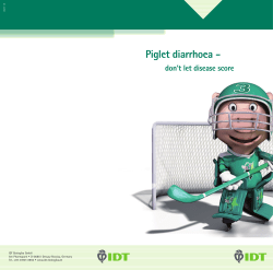 Piglet diarrhoea - IDT Animal Health