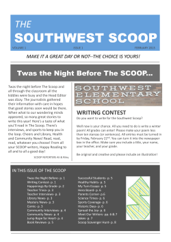 Southwest Scoop February Issue