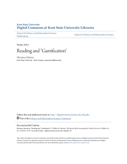 Reading and "Gamification"