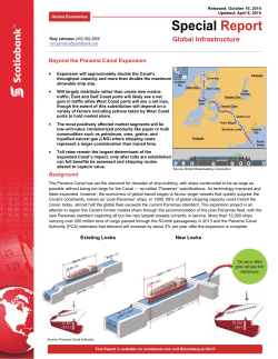 Beyond The Panama Canal Expansion - Scotia Capital
