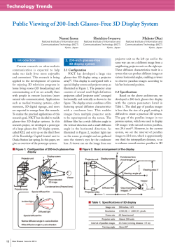 Public Viewing of 200-Inch Glasses