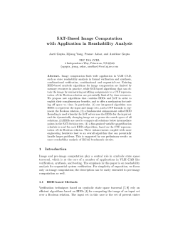 SAT-Based Image Computation with Application in Reachability