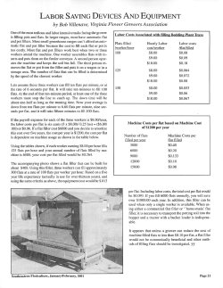 Labor Saving Devices And Equipment