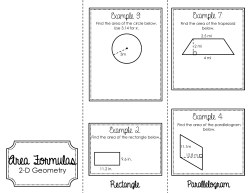 Area Formulas