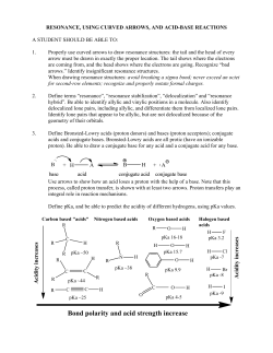 Bond polarity and acid strength increase