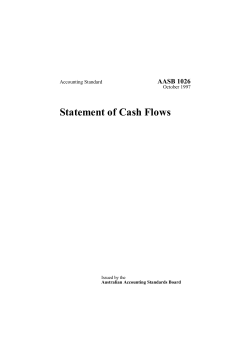 Statement of Cash Flows