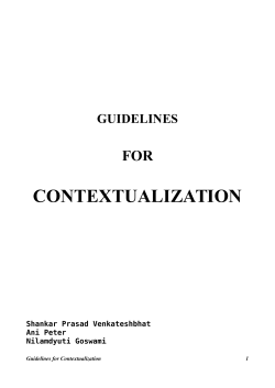 contextualization