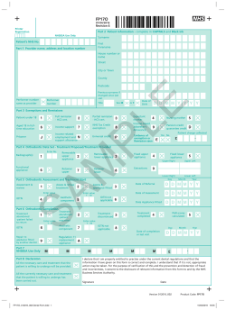 Part 1 Provider name, address and location number Part 2 Patient