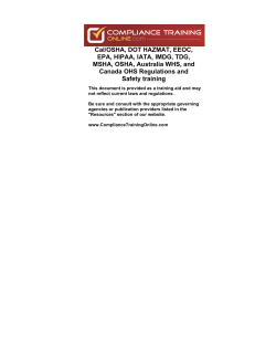 Confined Spaces - Compliance Training Online