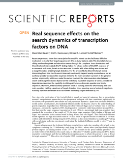 Real sequence effects on the search dynamics of