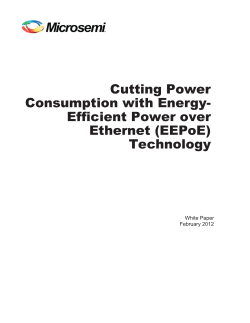 Cutting Power Consumption with Energy Efficient PoE