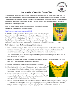 How to Make a &ldquo;Vanishing Crayons&rdquo; Box