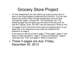 Grocery Store Project