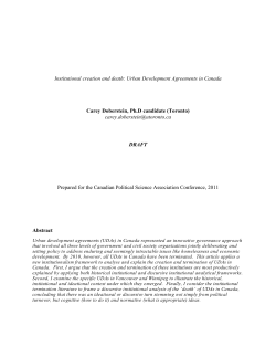 Institutional creation and death