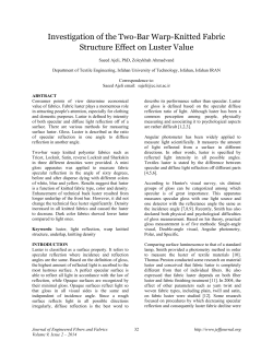 Investigation of the Two-Bar Warp-Knitted Fabric Structure Effect on