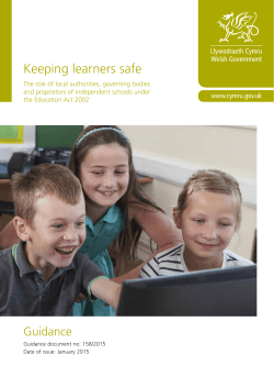 Keeping Learners Safe