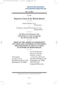 11-681 Brief for the American Federation of Labor and Congress of