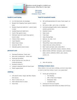 Print Wish List For Easy Reference