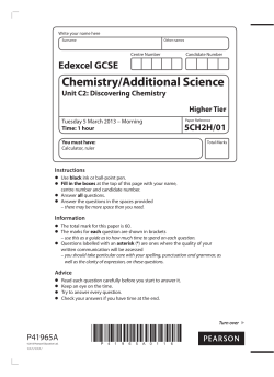 March 2013 H - Edexcel