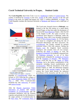 Czech Technical University in Prague, Student Guide