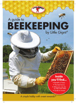 A guide to BEEKEEPING - Miller Manufacturing