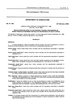 Agricultural Product Standards Act: Regulations: Grading, packing