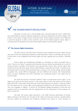 The Human Rights Revolution