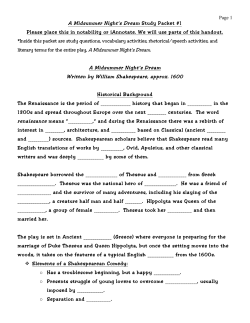 MSND Packet 1