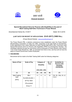 Prasar Bharati - All India Radio