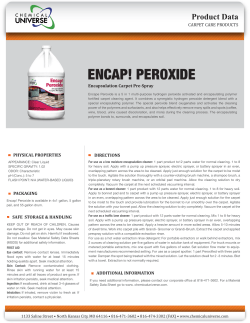 Encap Peroxide - Chemical Universe