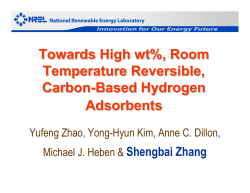 Interaction of Hydrogen Molecules with Carbon