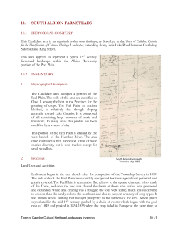 Section 10 - Town of Caledon