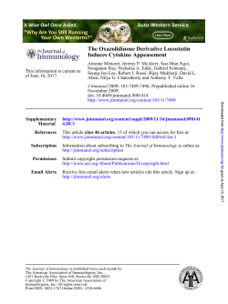 Induces Cytokine Appeasement The Oxazolidinone Derivative
