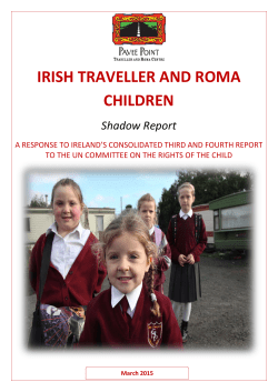 irish traveller and roma children
