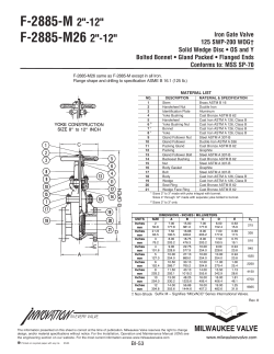 F-2885-M 2"-12" F-2885-M26 2"-12"