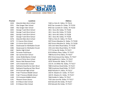 Polling Locations - Monica Lira Bravo