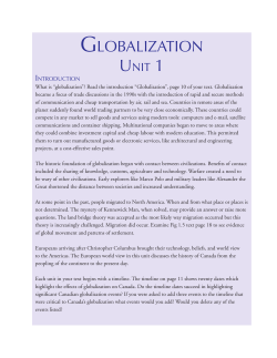 Canadian History 11 - Correspondence Studies