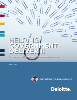 - Partnership for Public Service