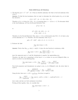 Math 2250 Exam #3 Solutions