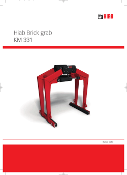 Hiab Brick grab KM 331